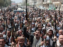 Pendukung Houthi Turun ke Jalan, Tunjukkan Dukungan ke Iran