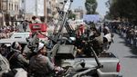 Pendukung Houthi Turun ke Jalan, Tunjukkan Dukungan ke Iran