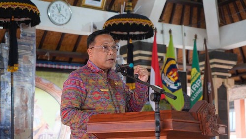 Sekda Klungkung Anak Agung Gede Lesmana. (Sekda Klungkung). dok.Humas Pemkab Klungkung.