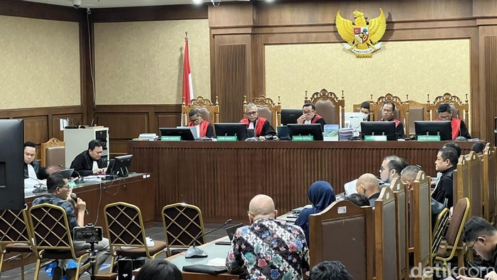 Sidang kasus Chromebook (Adhfar/detikcom)