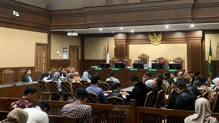 Sidang Kasus Pemerasan Sertifikasi K3 (Mulia/detikcom)