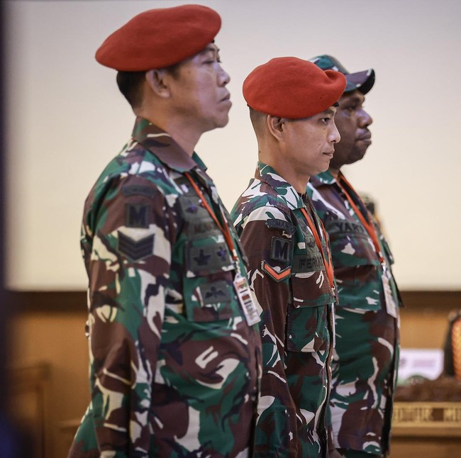 Kasus Pembunuhan Kacab Bank, 3 Anggota TNI Jalani Sidang Perdana