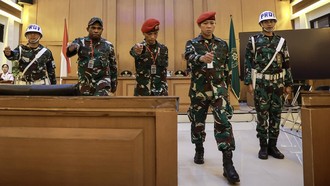 1 Prajurit TNI Terdakwa Pembunuhan Kacab Bank Tak Ditahan, Ini Kata Oditur