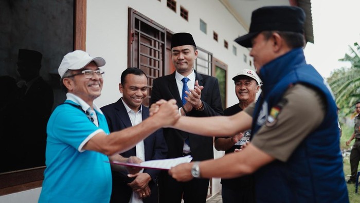 Kemenag turun tangan bantu selesaikan penyegelan rumah doa POUK Tesalonika, Tangerang, Banten, Senin (6/4/2026).