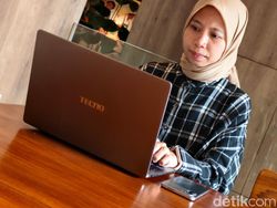 Tecno Megabook T14 Air: Laptop Rp 9 Jutaan Berat Kurang dari 1 Kg