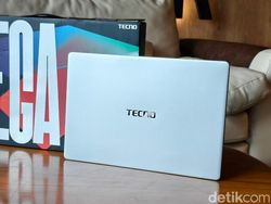 Tecno Megabook T14 Air: Laptop Rp 9 Jutaan Berat Kurang dari 1 Kg
