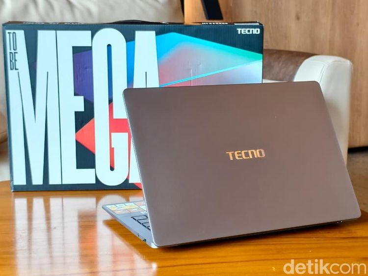 Tecno Megabook T14 Air: Laptop Rp 9 Jutaan Berat Kurang dari 1 Kg