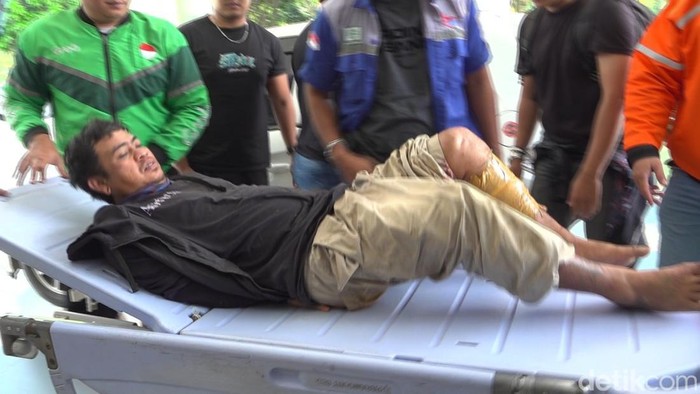Yogi Iskandar (37) preman yang memukul pemilik hajatan, Dadang hingga tewas di Purwakarta