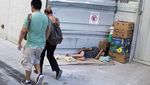 Buenos Aires Argentina Dipenuhi Orang Tidur di Jalanan