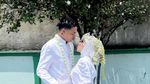 Visual Kreator Cimoy Nuraini saat Nikah Bikin Semua Mata Tertuju Padanya
