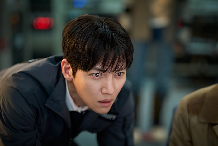 Adegan dalam film Korea Selatan Colony (2026) karya sutradara Yeon Sang Ho.