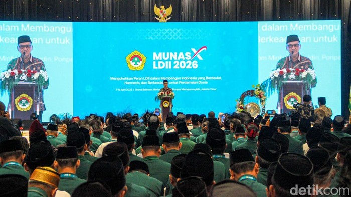 DPP Lembaga Dakwah Islam Indonesia (LDII) menggelar Musyawarah Nasional (Munas) X di Pondok Pesantren Minhajurosyidin, Jakarta Timur, Selasa (7/4/2026). Forum ini menjadi momentum evaluasi kinerja sekaligus perumusan arah program ke depan.