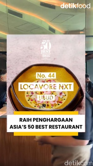 Video Locavore NXT di Ubud Masuk Daftar Restoran Terbaik Asia 2026