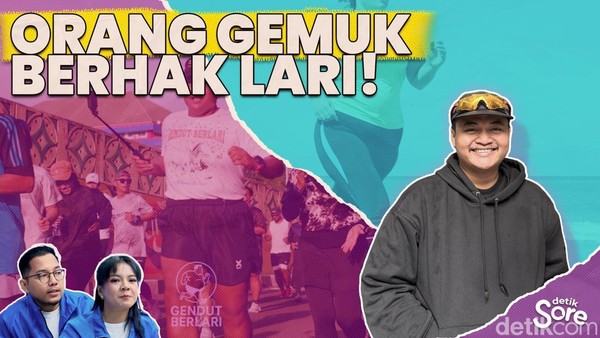 Video: Lawan Body Shaming di Skena Olahraga dengan Gendut Berlari