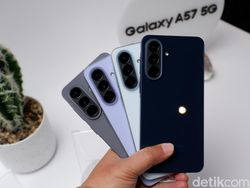 Ini Galaxy A57 5G: HP Samsung Rp 7 Jutaan Bodi Tipis dan Ringan