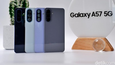 Ini Galaxy A57 5G: HP Samsung Rp 7 Jutaan Bodi Tipis dan Ringan