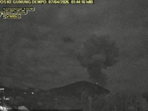 Gunung Dempo Erupsi, Jalur Pendakian Ditutup!