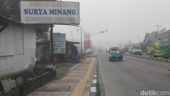 Kabut di Nagreg, Kabupaten Bandung