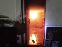 Balai Desa Gondosuli Karanganyar Terbakar