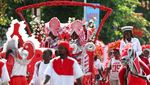 Colorful! Karnaval Fanti Lagos Rayakan Warisan Afro-Brasil