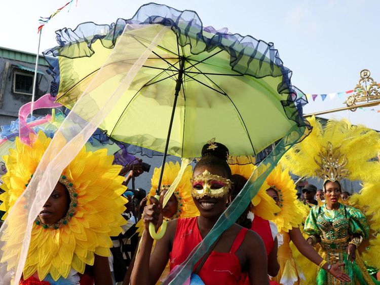 Colorful! Karnaval Fanti Lagos Rayakan Warisan Afro-Brasil