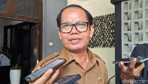 Kepala Dinas Pendidikan Mataram, Yusuf saat ditemui wartawan, Selasa (7/4/2026)
