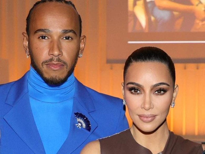 kim kardashian dan Lewis Hamilton