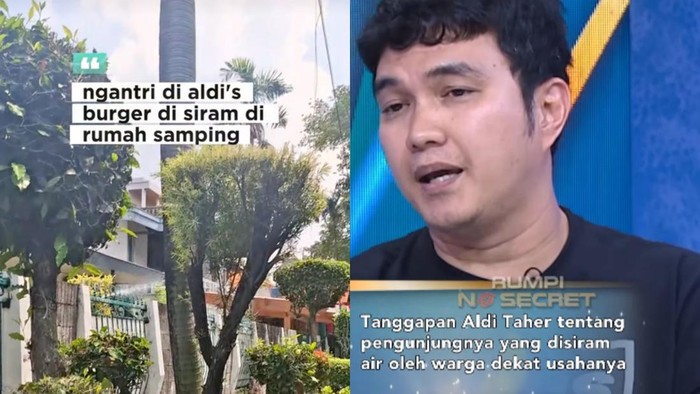 Kisruh Antrean Aldi’s Burger, Aldi Taher Minta Maaf ke Tetangga