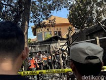 Petaka Lansia Tewas Terjebak Kebakaran di Sidakarya Denpasar