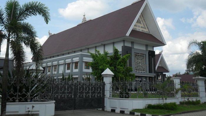Lamin Etam (rumah jabatan) Gubernur Kaltim. (dok Istimewa)
