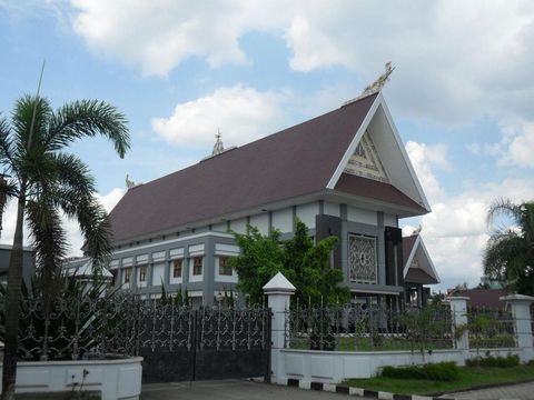 Lamin Etam (rumah jabatan) Gubernur Kaltim. (dok Istimewa) Lamin Etam (rumah jabatan) Gubernur Kaltim. (dok Istimewa)
