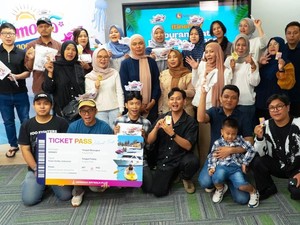 Gathering Pemenang Challenge Ramadan, Lemomo Bagikan Emas-Paket Liburan