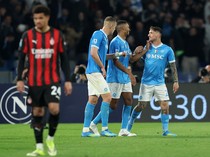 Hasil Liga Italia: Napoli Bungkam Milan 1-0