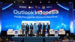 Momen Panelis Bahas Peran Penggerak Ekonomi Nasional di Outlook Indonesia