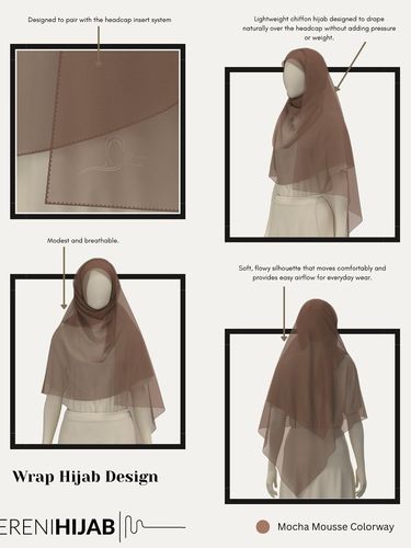 Najma Omar, terapis okupasi, ciptakan SereniHijab yang ramah sensorik. Terinspirasi adiknya yang autis, hijab ini punya peredam suara untuk kenyamanan pengguna.