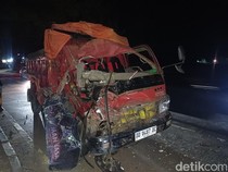 Detik-detik Horor Kecelakaan Beruntun 2 Truk-Bus Borlindo Tewaskan 1 Sopir