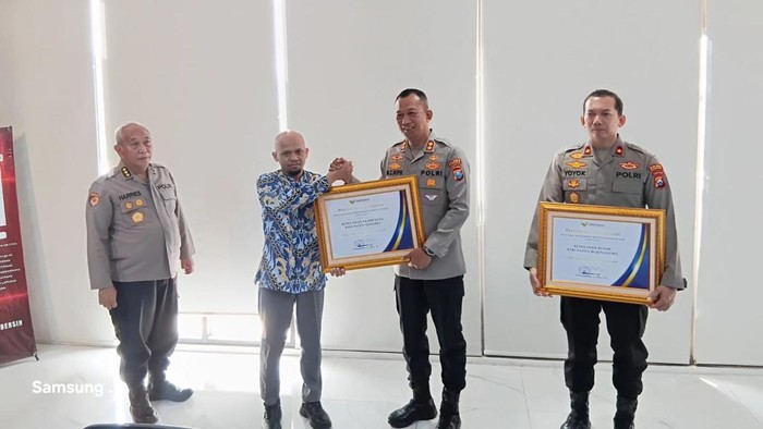 Polresta Sidoarjo Raih Nilai A dari Ombudsman