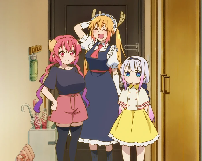 Poster Anime Miss Kobayashis Dragon Maid