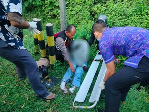 Pegawai BPD Bali Tewas Tabrak Tiang di Jalan Denpasar-Gilimanuk