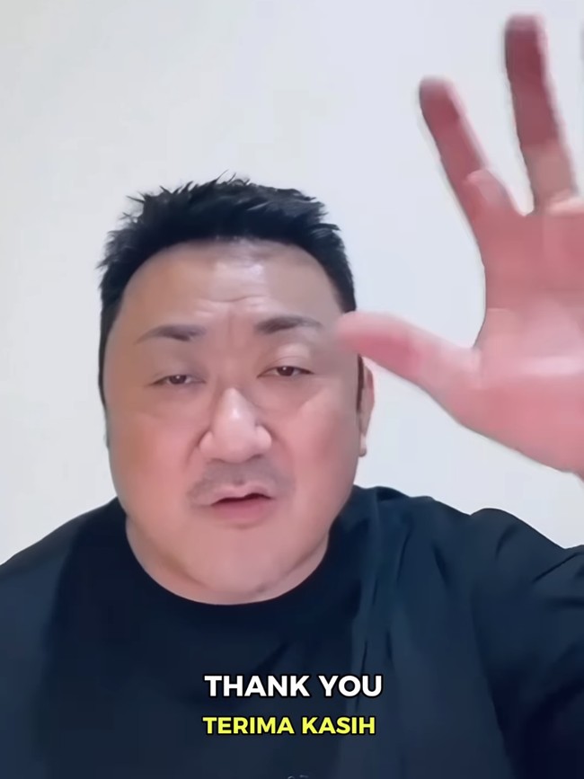 Beres Syuting Film di Jakarta, Ma Dong-seok: Terima Kasih