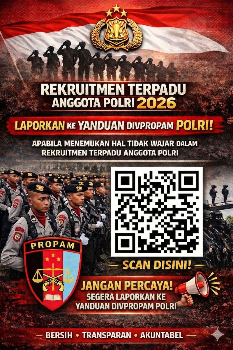 Rekrutmen Akpol. (Dok. ist)