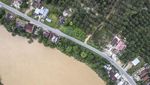 Abrasi Sungai Batang Tembesi Ancam Permukiman dan Jalan Lintas Sumatera