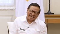 Bertemu dengan Aldi Taher bikin Pramono Anung tertawa ngakak. Foto: dok instagram Aldi Taher