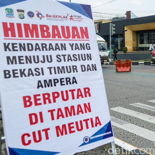 Biar Nggak Macet! Kota Bekasi Uji Coba Tutup Median Jalan Juanda