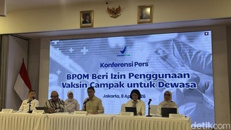 Perluas Izin, BPOM RI 'Sahkan' Vaksin Campak untuk Usia Dewasa