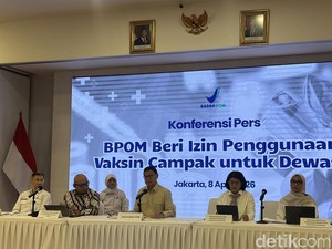 Perluas Izin, BPOM RI Sahkan Vaksin Campak untuk Usia Dewasa