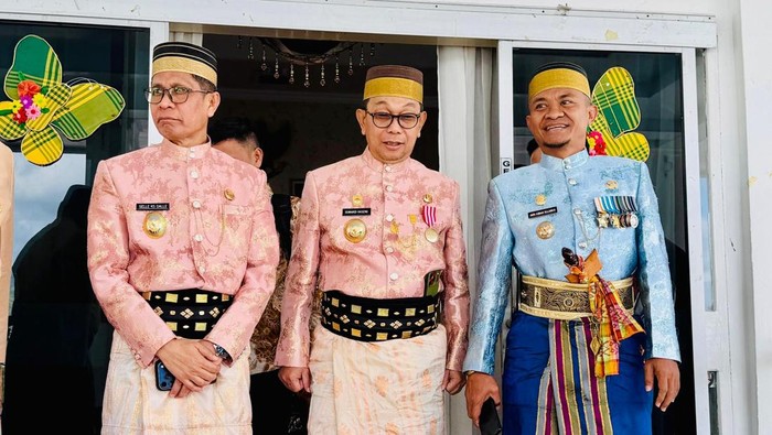 Bupati Bone Andi Asman menghadiri hari jadi Soppeng yang  ke-765. Dokumen Istimewa