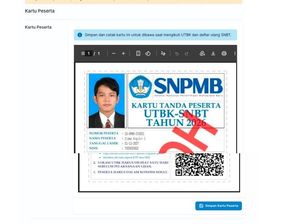 Cara Unduh Kartu Peserta UTBK SNBT 2026 Lengkap Batas Waktunya!