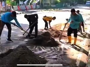 Saluran Drainase di Senggigi Dinormalisasi Usai Diterjang Banjir