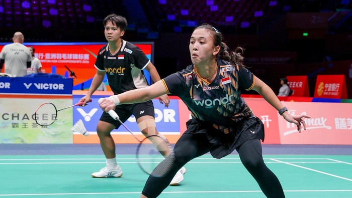 Febriana Dwipuji Kusuma/Meilysa Trias Puspitasari meraih kemenangan untuk Indonesia saat bersua Kanada di Uber Cup 2026. Kedudukan kini berimbang 1-1.